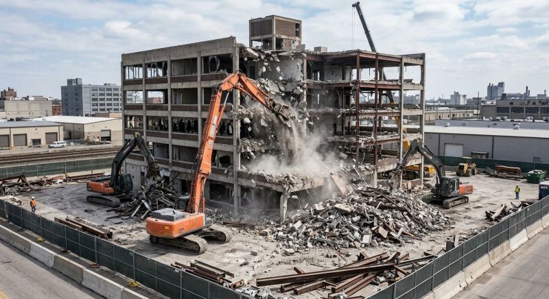 Commercial Demolition Service in Katy, TX