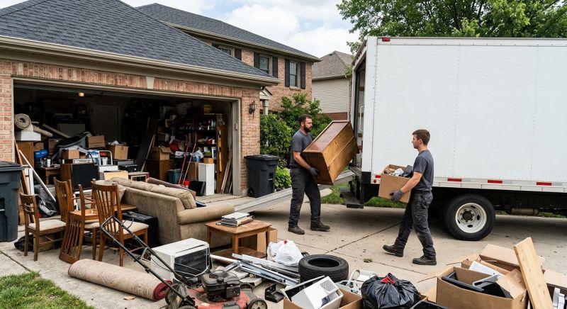 Garage Junk Removal in Roseville, CA