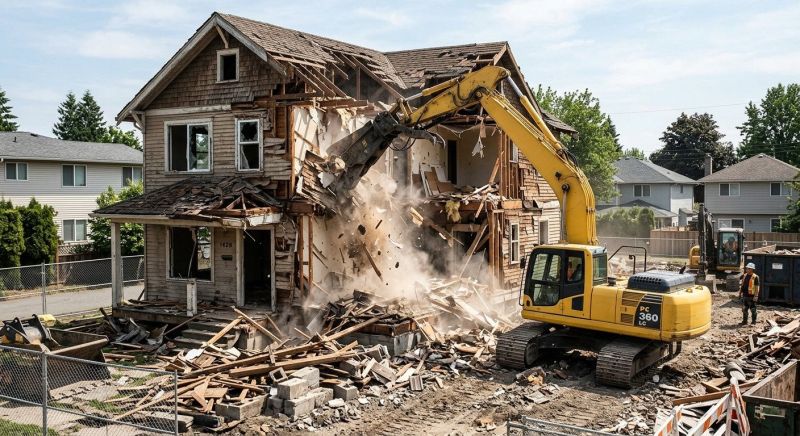 House Demolition Service in Freehold, NJ