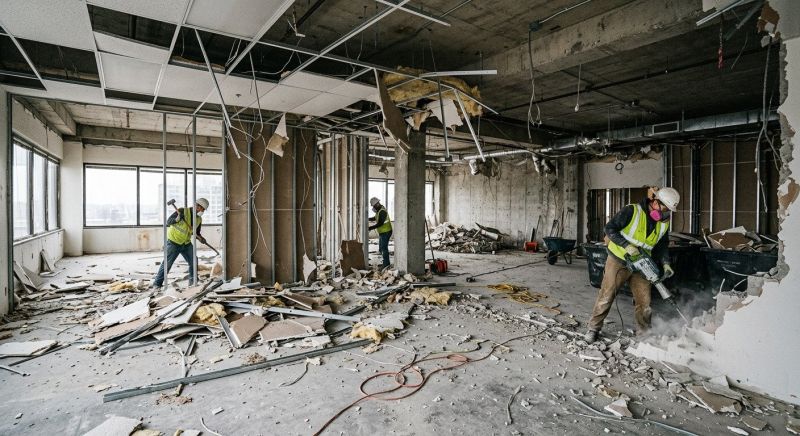 Office Demolition in Sacramento, CA