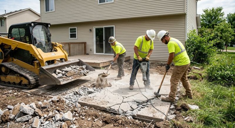 Patio Demolition Service in Bergen County, NJ