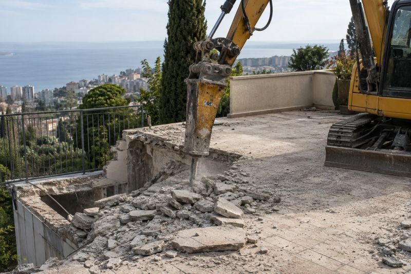 Terrace Demolition in Sacramento, CA