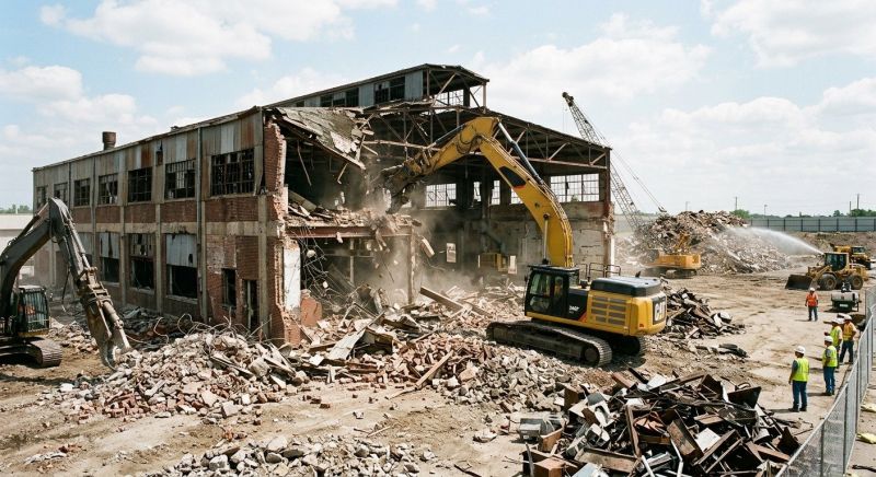 Warehouse Demolition in Bergen County, NJ