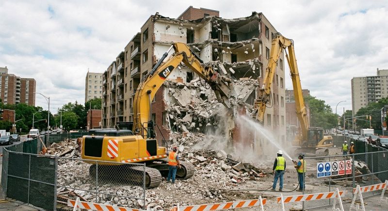 Apartment Demolition in Houston, TX