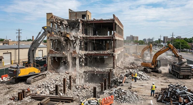 Building Demolition Service in Beaumont, TX