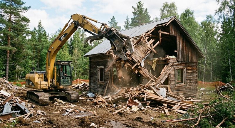 Cabin Demolition in Bergen County, NJ