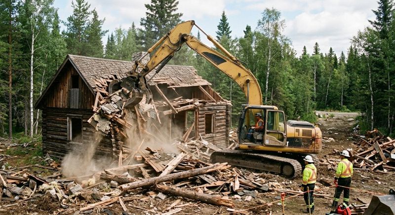 Cabin Demolition in Morris County, NJ