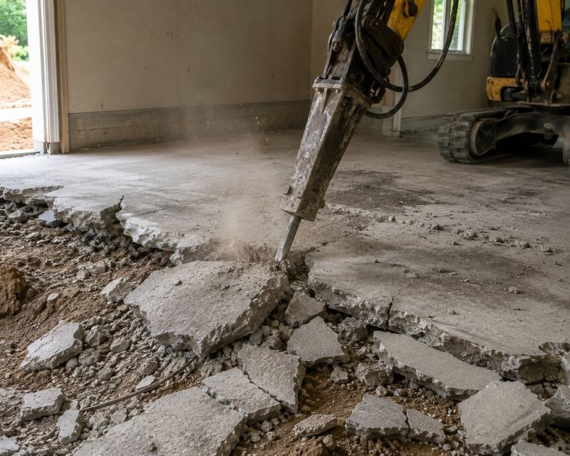Cement Removal in Sacramento, CA