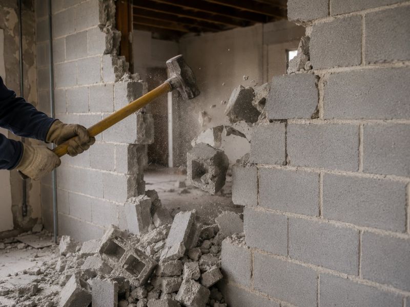 Concrete Wall Removal in Sacramento, CA