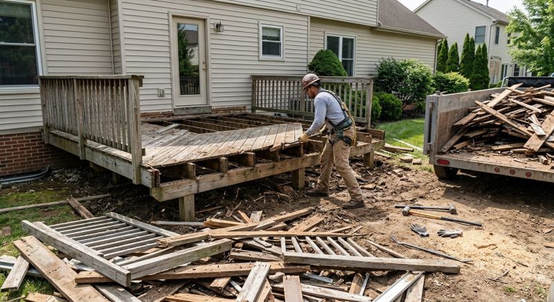 Deck Demolition Service in Sacramento, CA