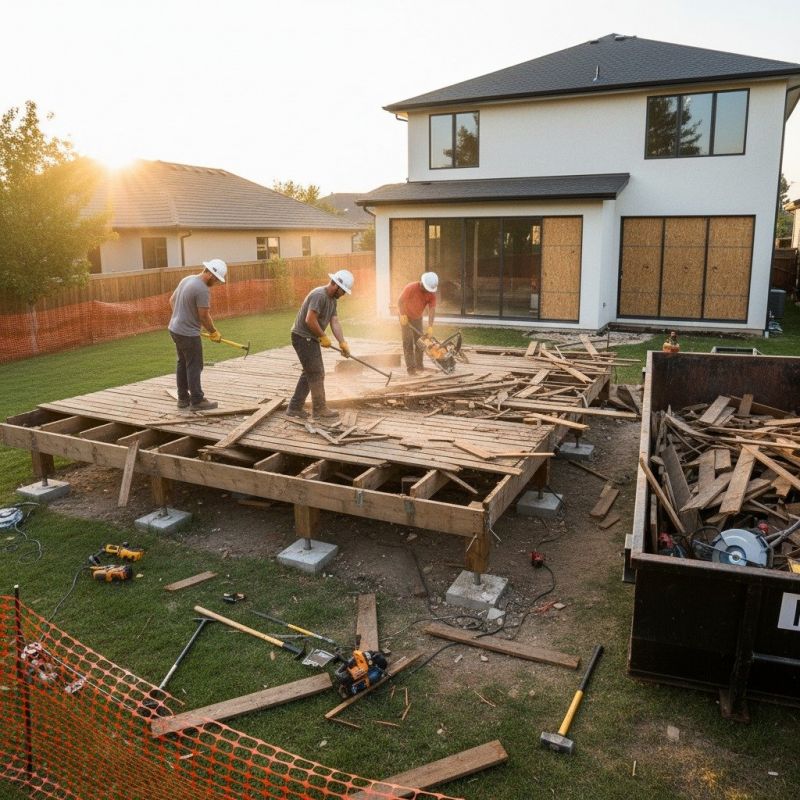 Deck Demolition Service in Bergen County, NJ