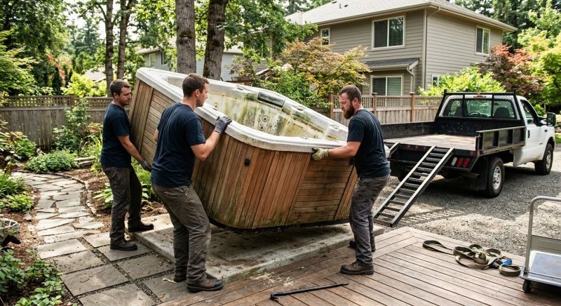 Hot Tub Disposal in Sacramento, CA