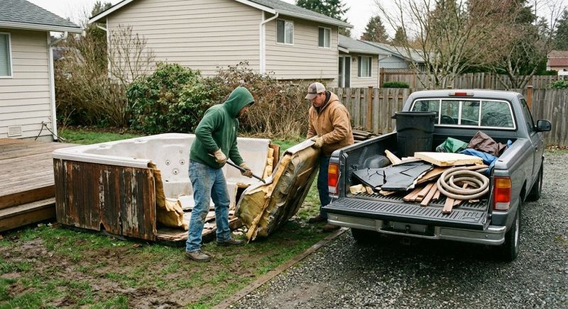 Hot Tub Removal in Sacramento, CA