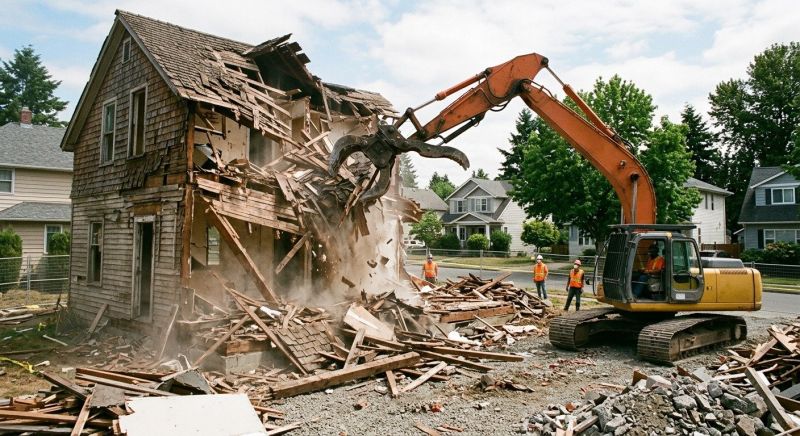 House Demolition Service in Katy, TX