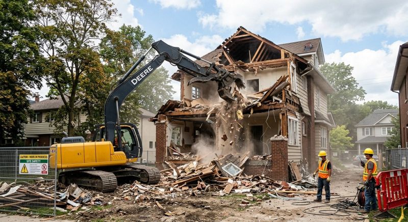 House Demolition Service in Cypress, TX