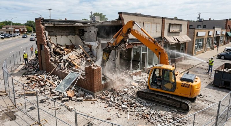 Industrial Demolition in Sacramento, CA