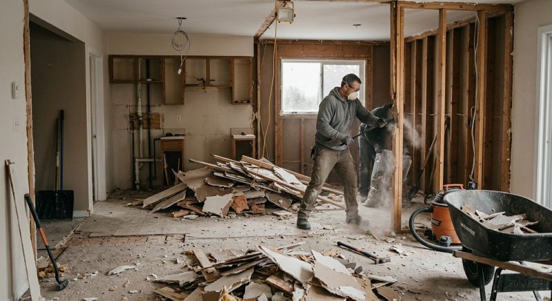 Interior Wall Demolition in Sacramento, CA