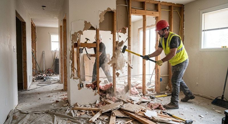 Interior Wall Demolition in Bergen County, NJ