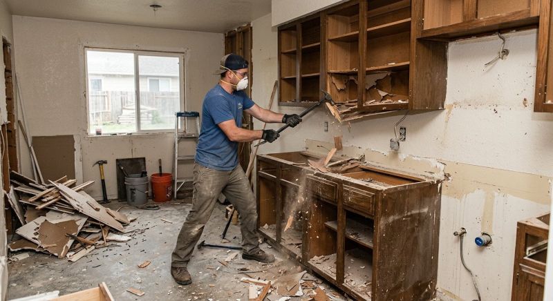 Kitchen Demolition in Bergen County, NJ