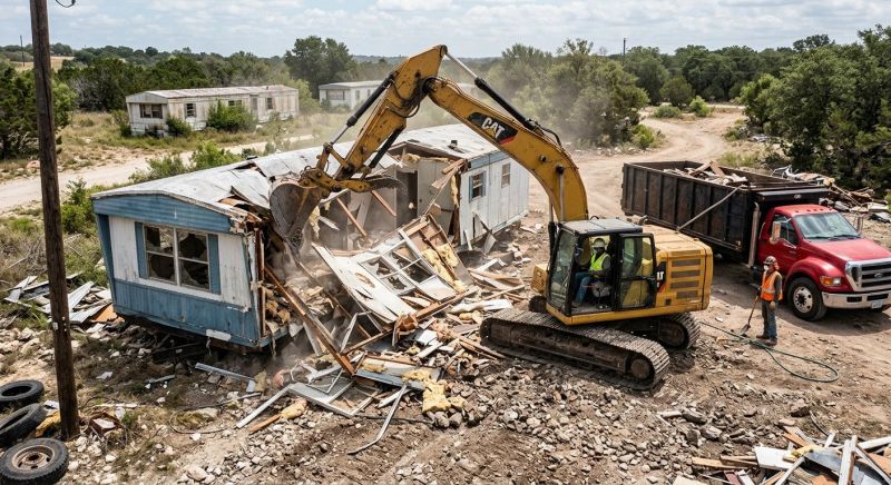 Mobile Home Demolition in Bergen County, NJ