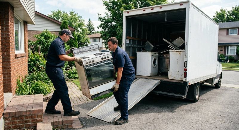 Oven Disposal Service in Roseville, CA