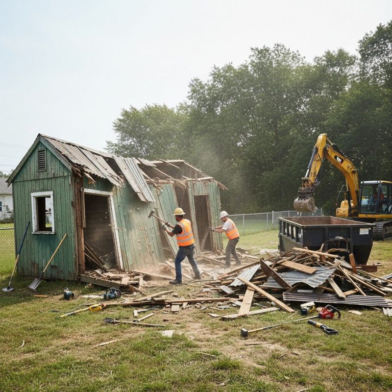 Pole Barn Demolition in Sacramento, CA