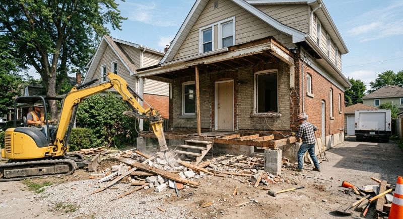 Porch Removal in Bergen County, NJ