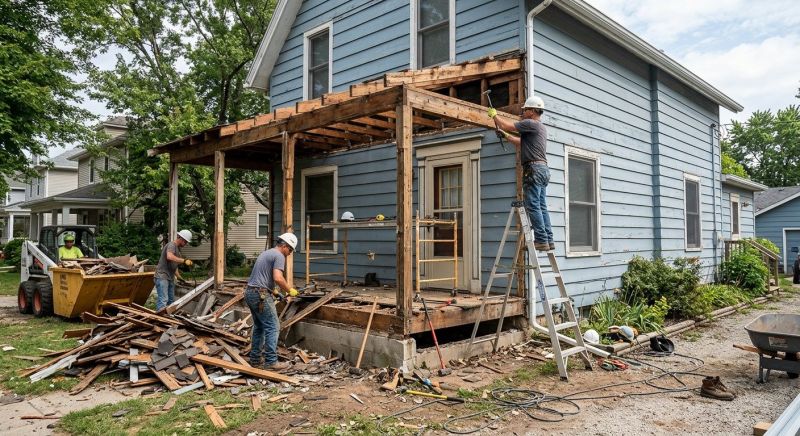 Porch Removal in Bergen County, NJ