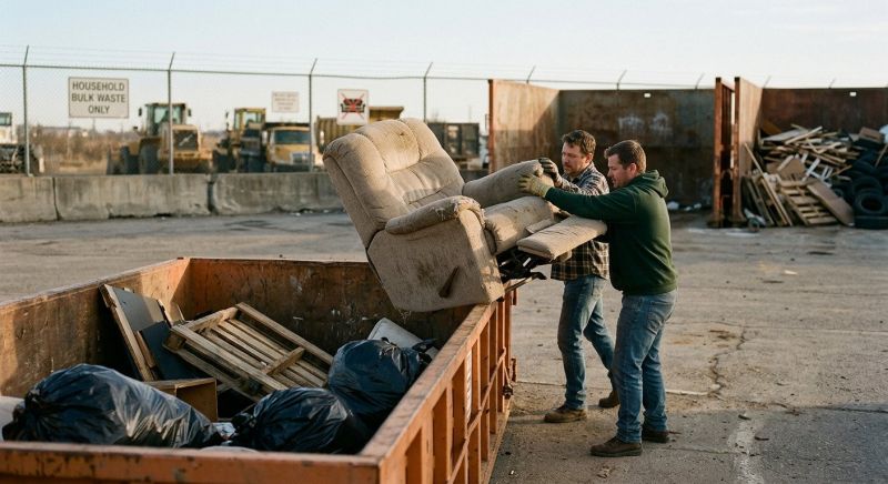 Recliner Disposal in Roseville, CA
