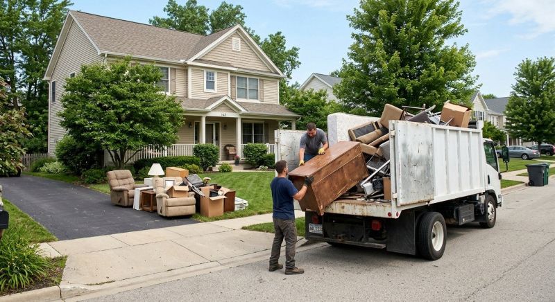 Residential Junk Removal in Roseville, CA