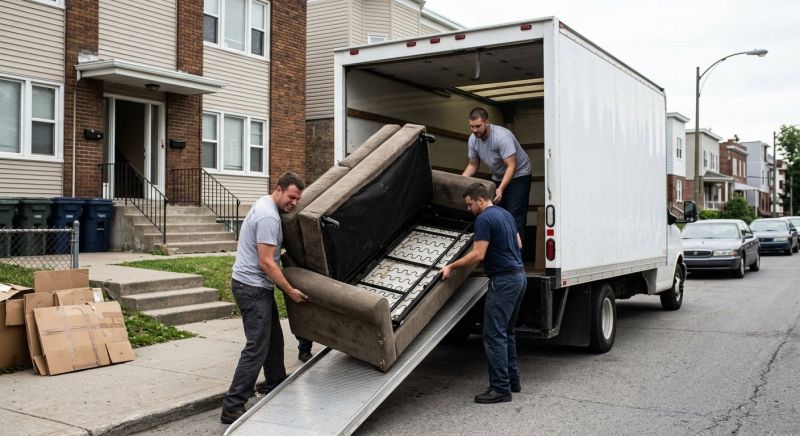 Sofa Bed Removal in Sacramento, CA