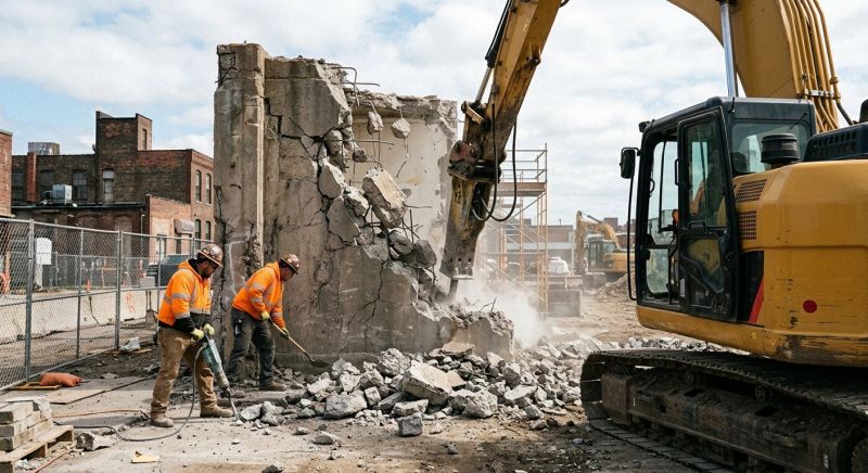 Stone Demolition in Sacramento, CA