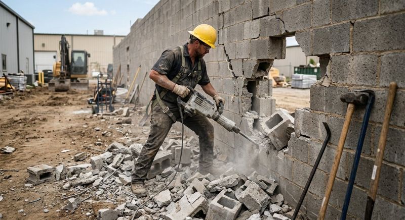 Stone Demolition in Sacramento, CA