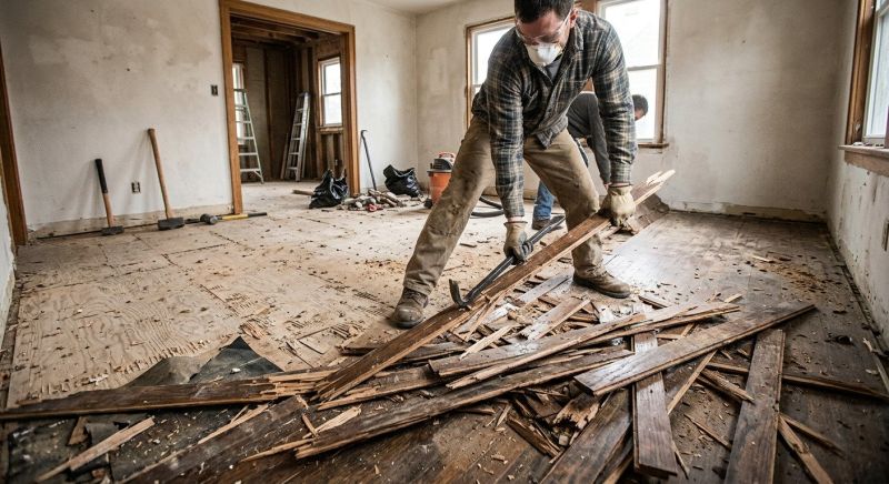 Subfloor Demolition in Bergen County, NJ