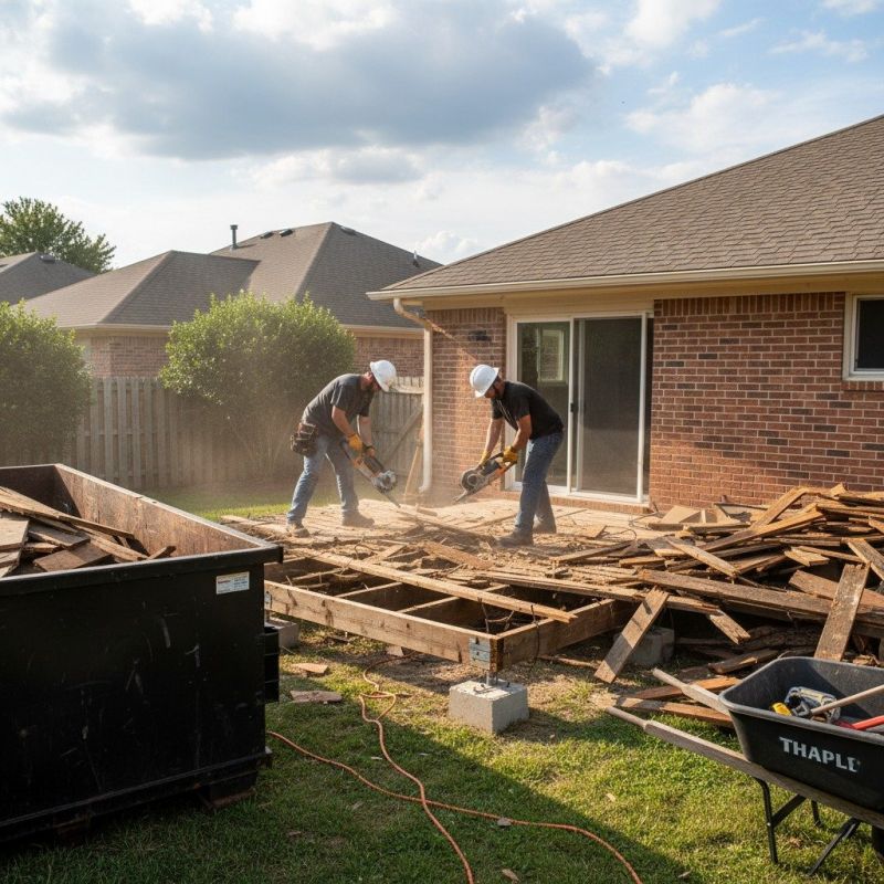 Terrace Demolition in Bergen County, NJ