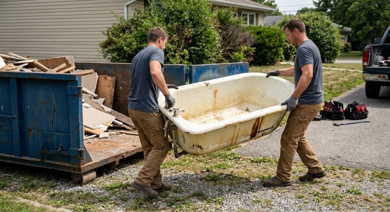 Tub Disposal in Roseville, CA